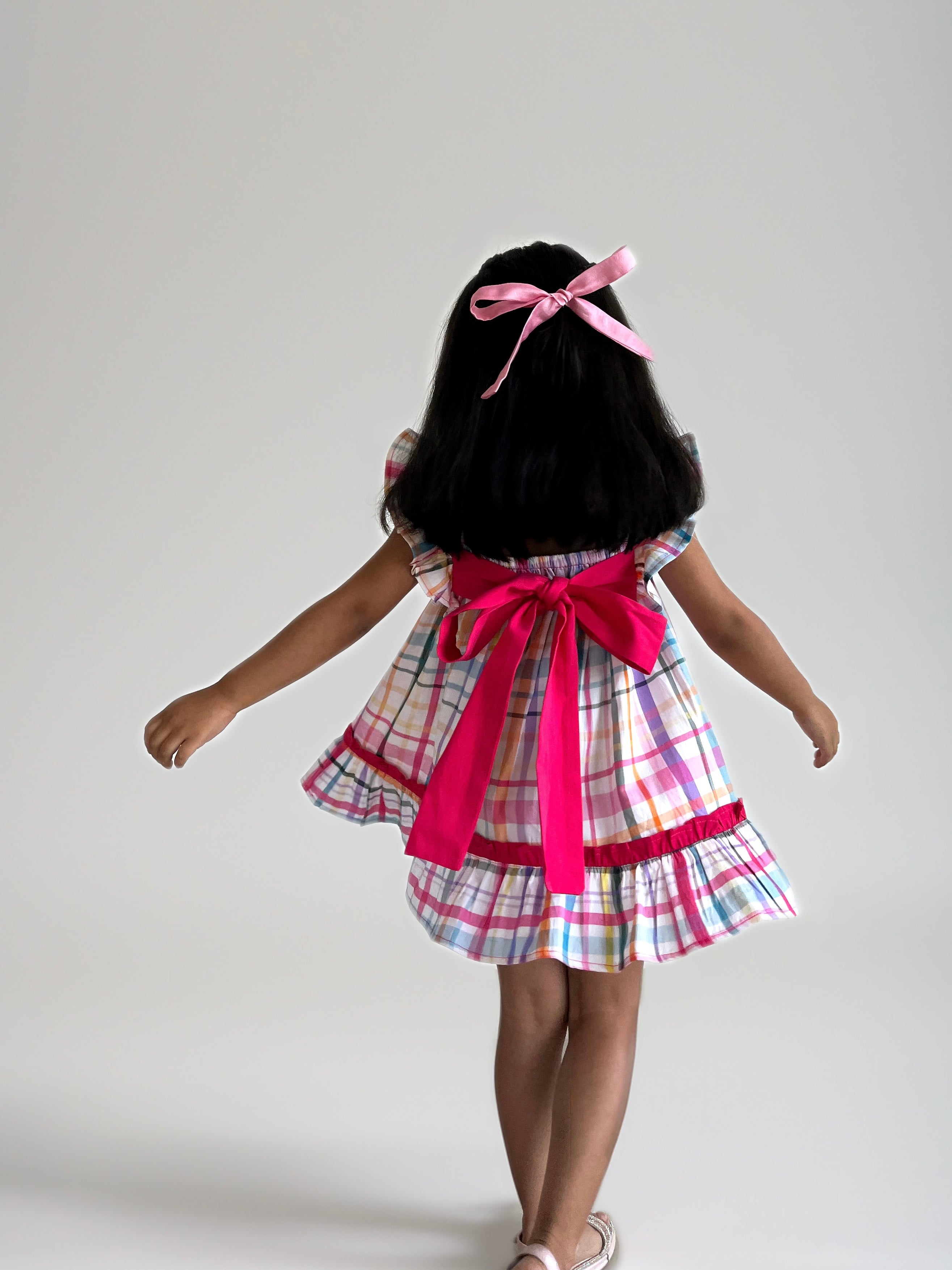 Baby Bubblegum Bow Dress Imsoo