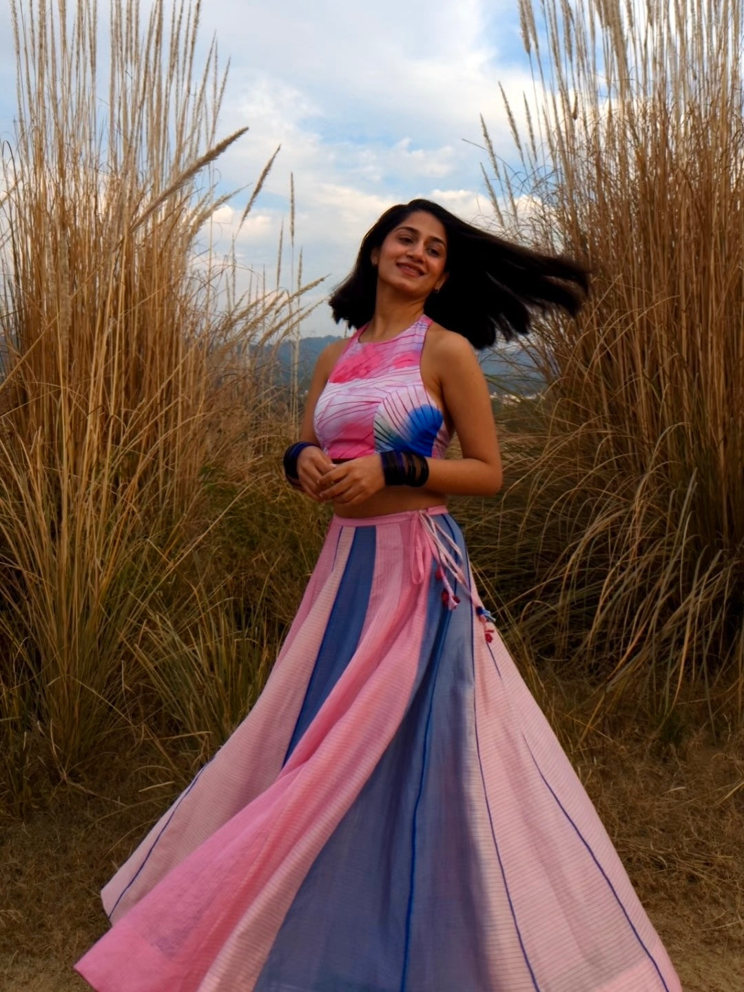 Whispering Wings Lehenga Skirt Imsoo