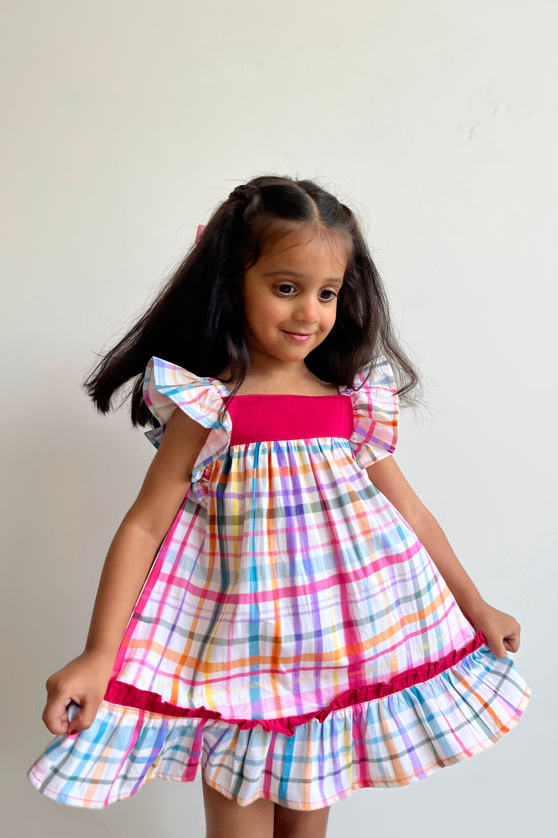 Baby Bubblegum Bow Dress