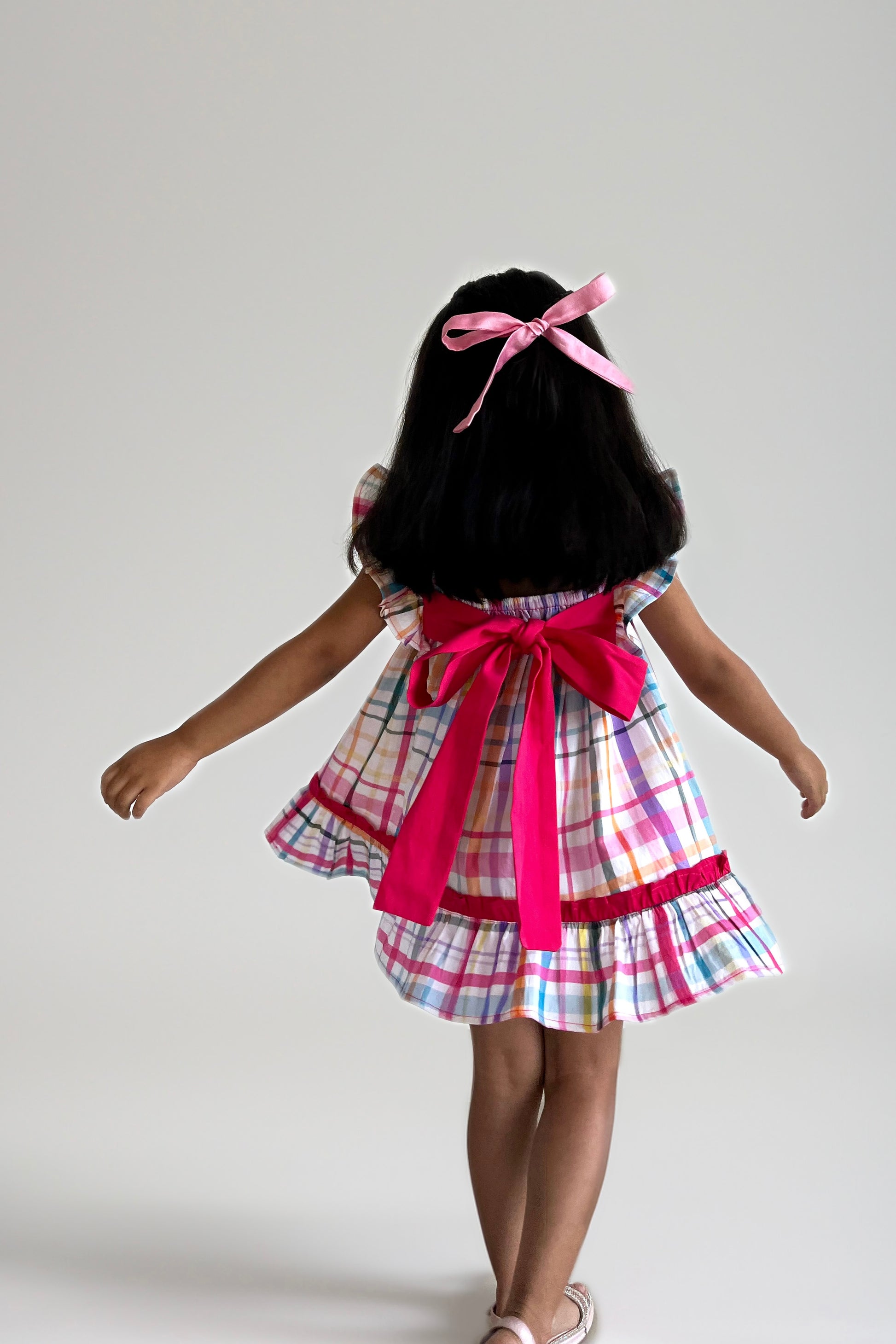 Baby Bubblegum Bow Dress