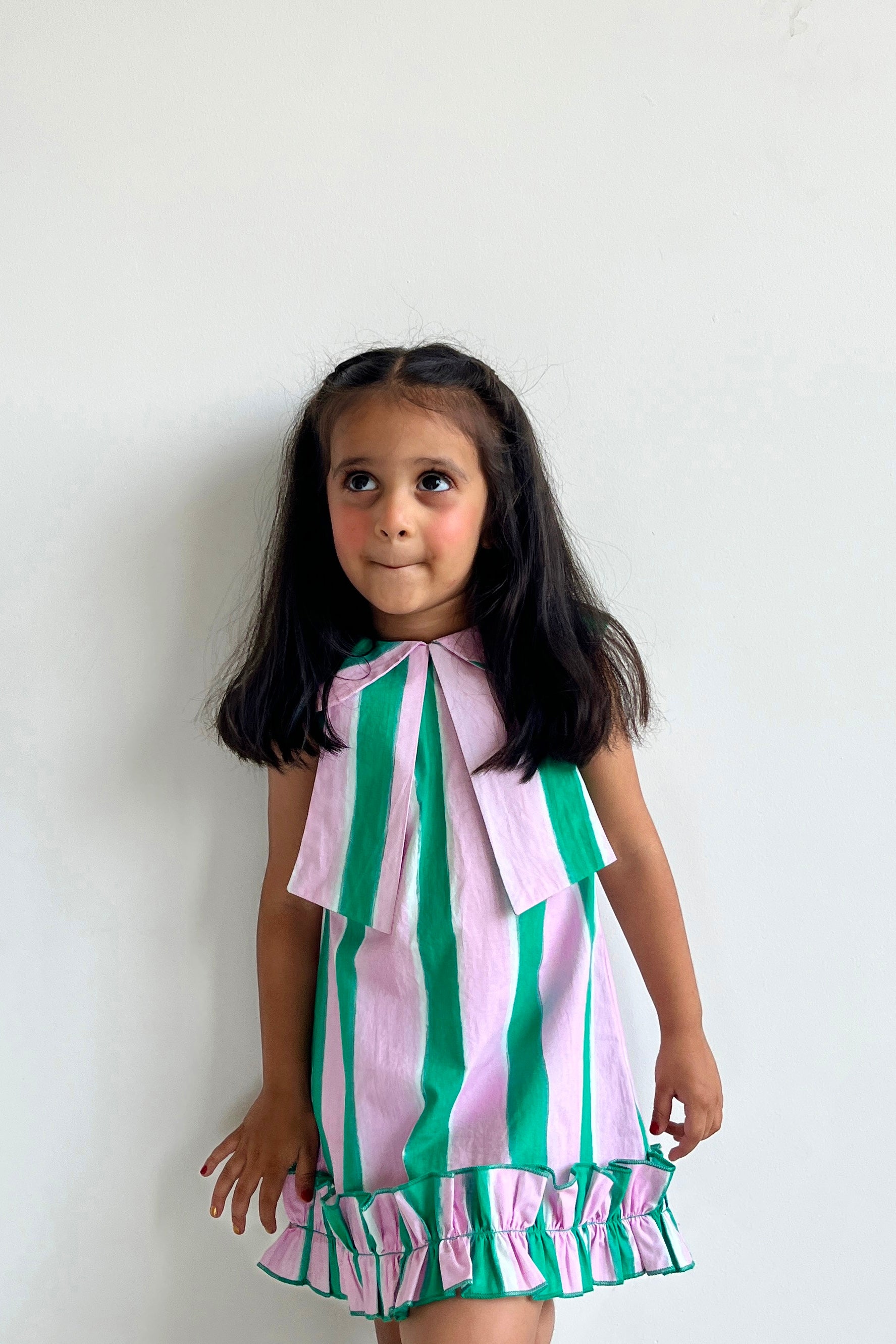 Baby Matcha Macaroon Dress