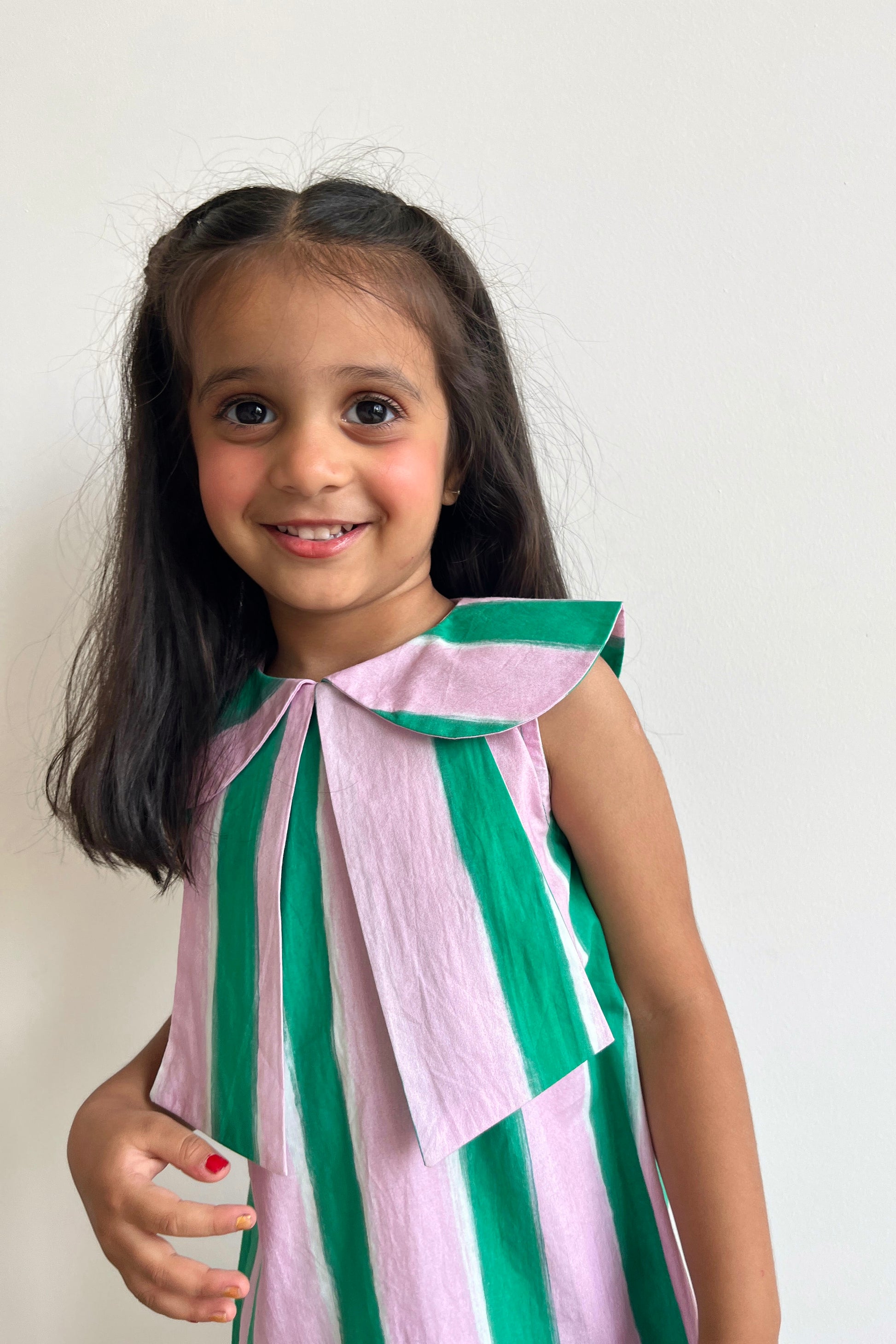 Baby Matcha Macaroon Dress