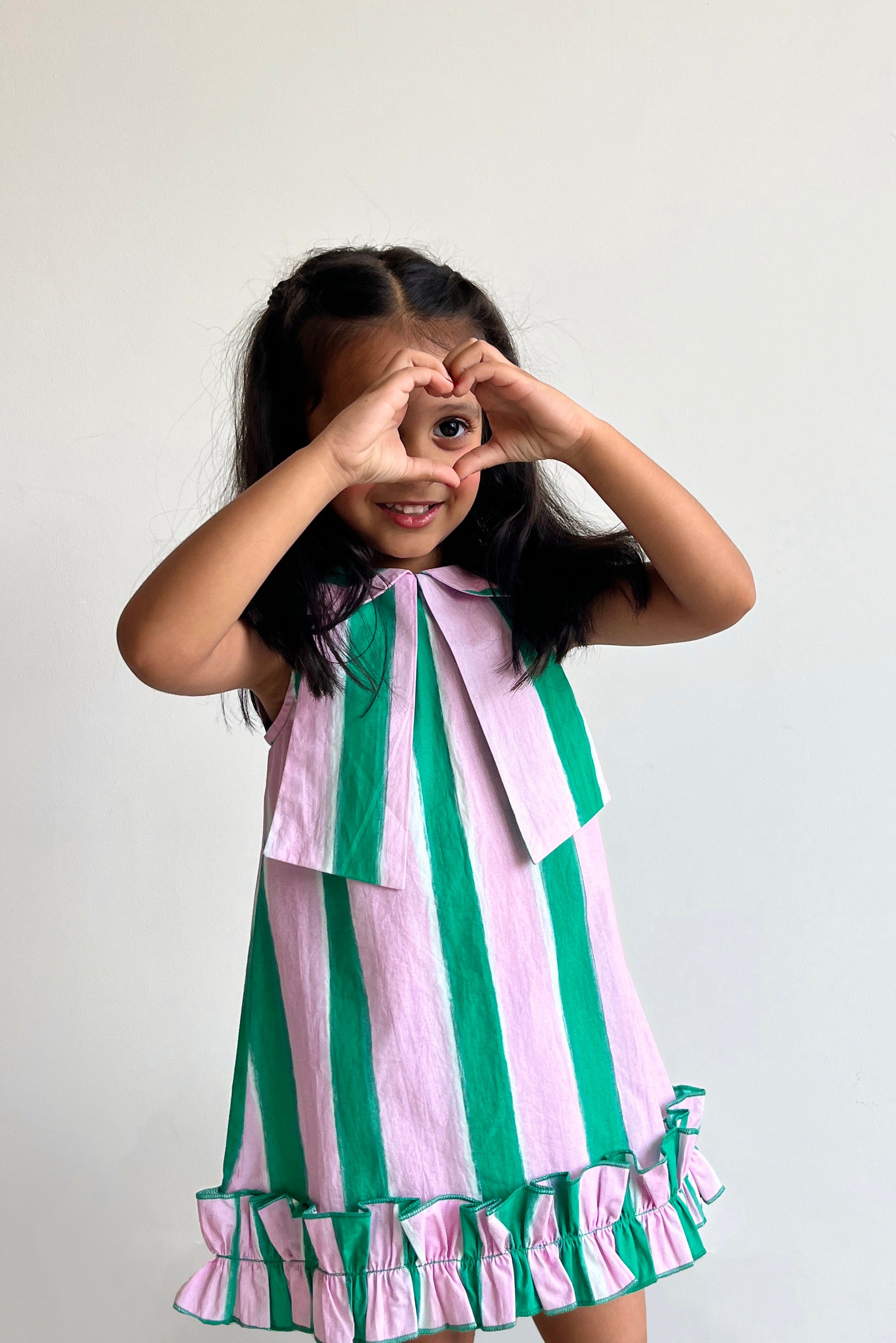 Baby Matcha Macaroon Dress