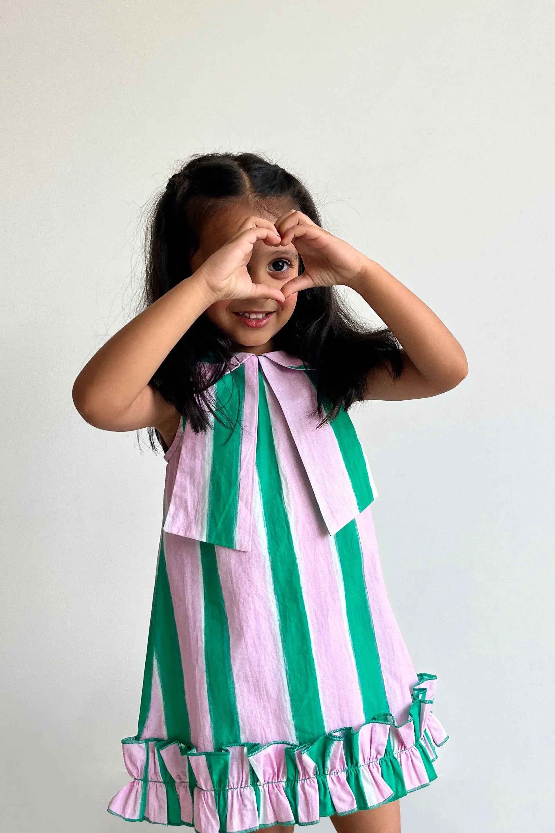 Baby Matcha Macaroon Dress