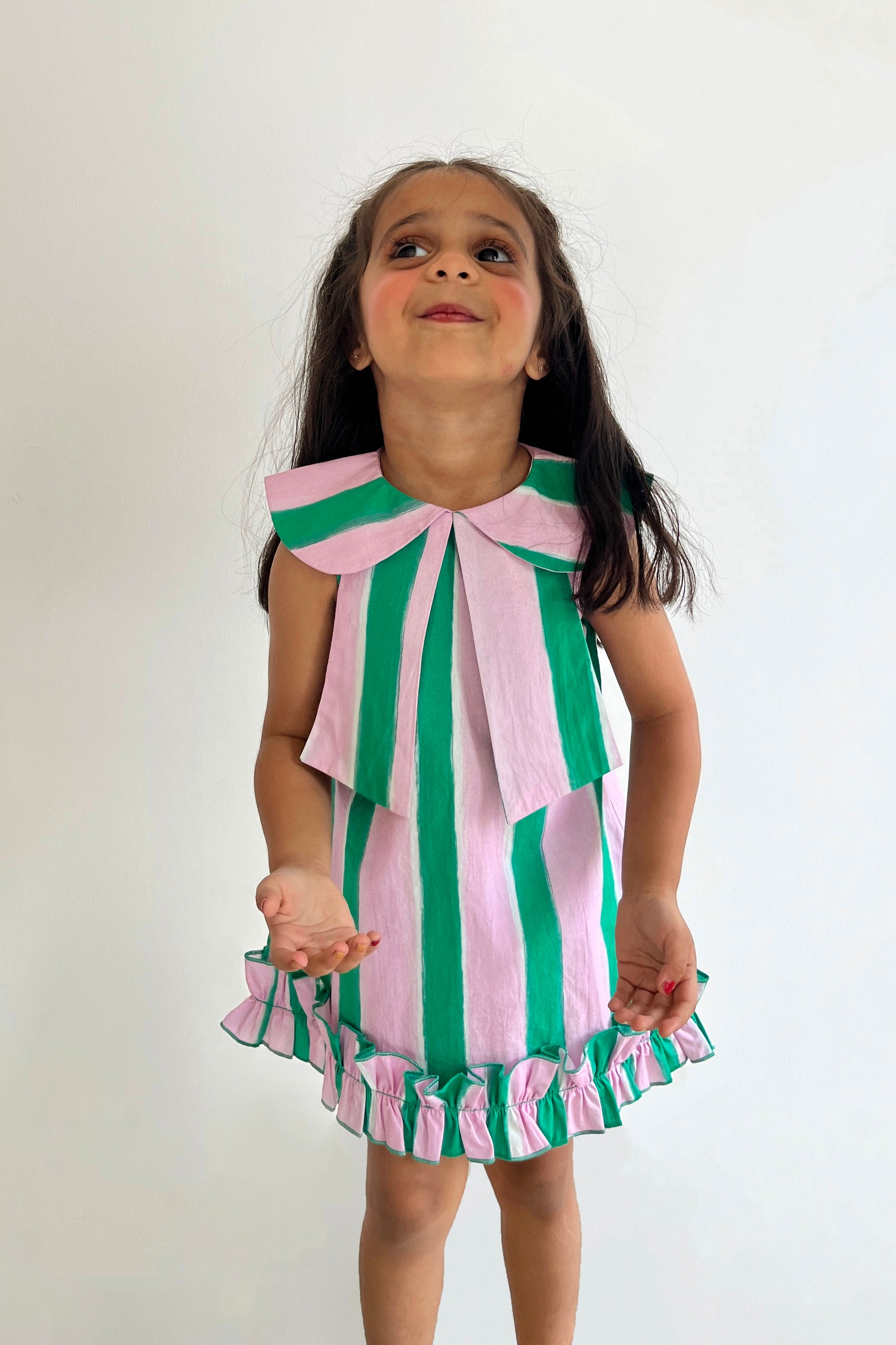Baby Matcha Macaroon Dress