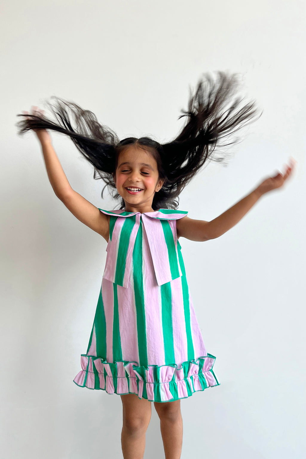 Baby Matcha Macaroon Dress