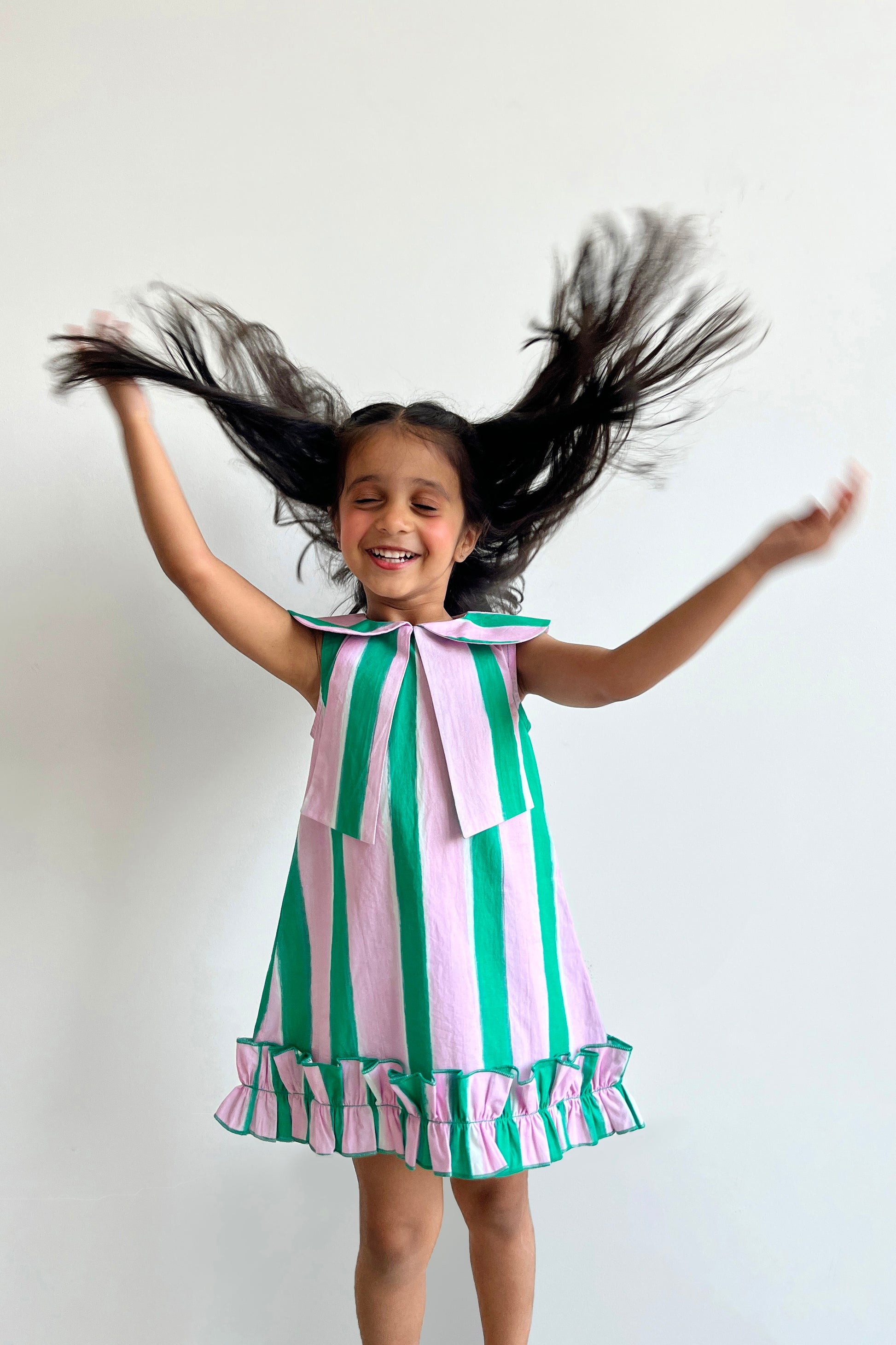 Baby Matcha Macaroon Dress