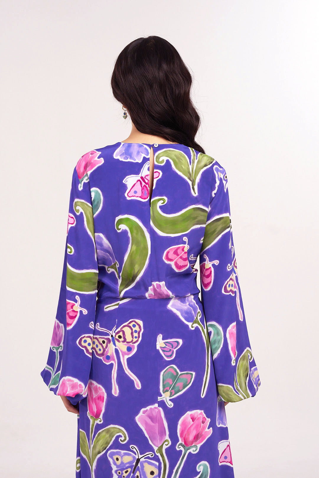 Midnight Tulip Maxi Dress