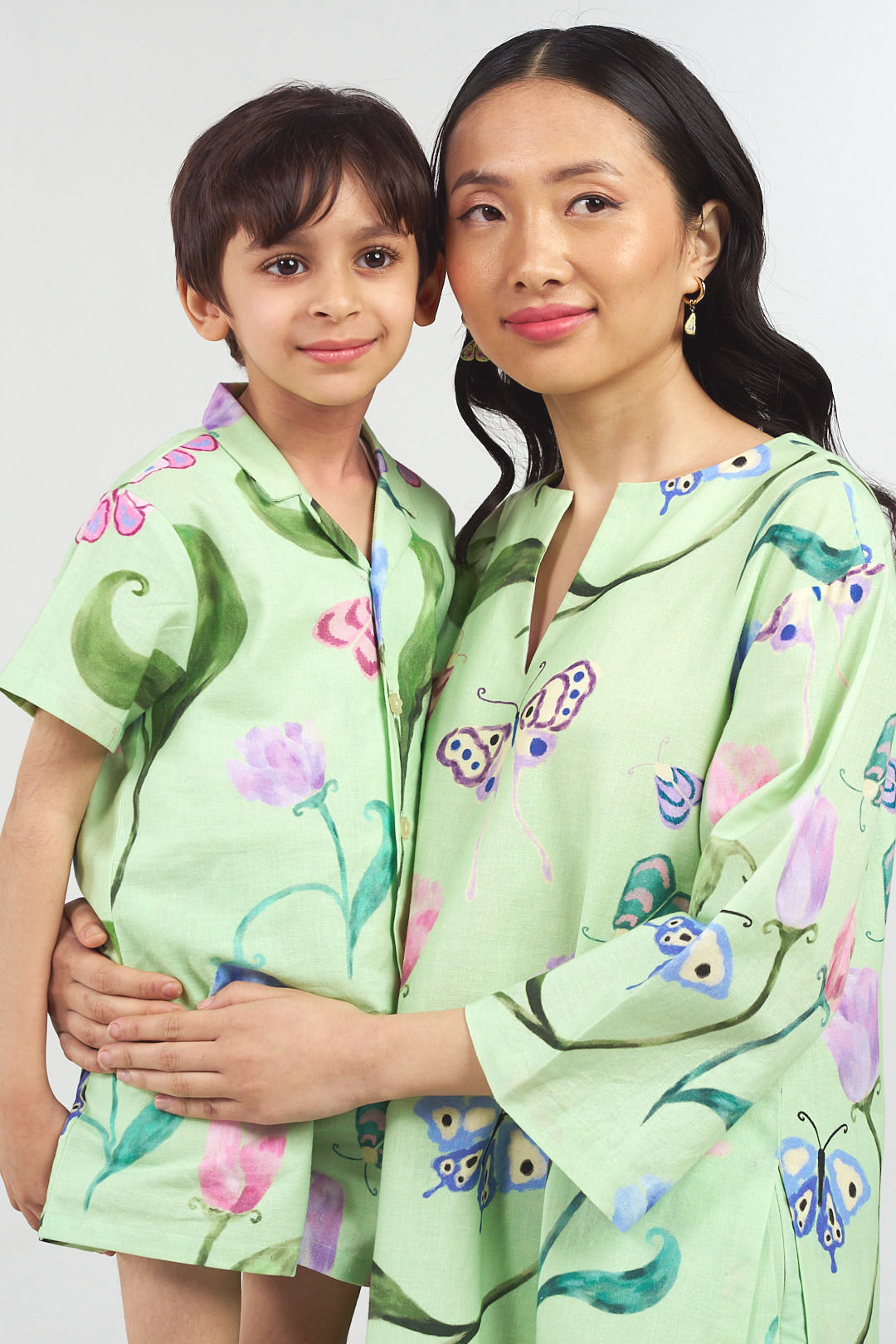 Gardenia Linen Kurta and Pants Co-ord Set
