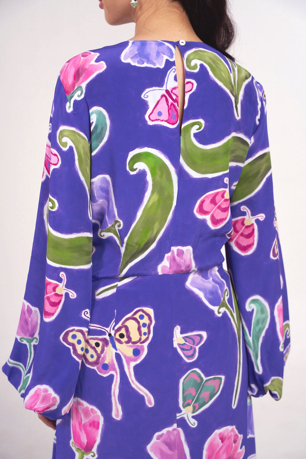 Midnight Tulip Maxi Dress