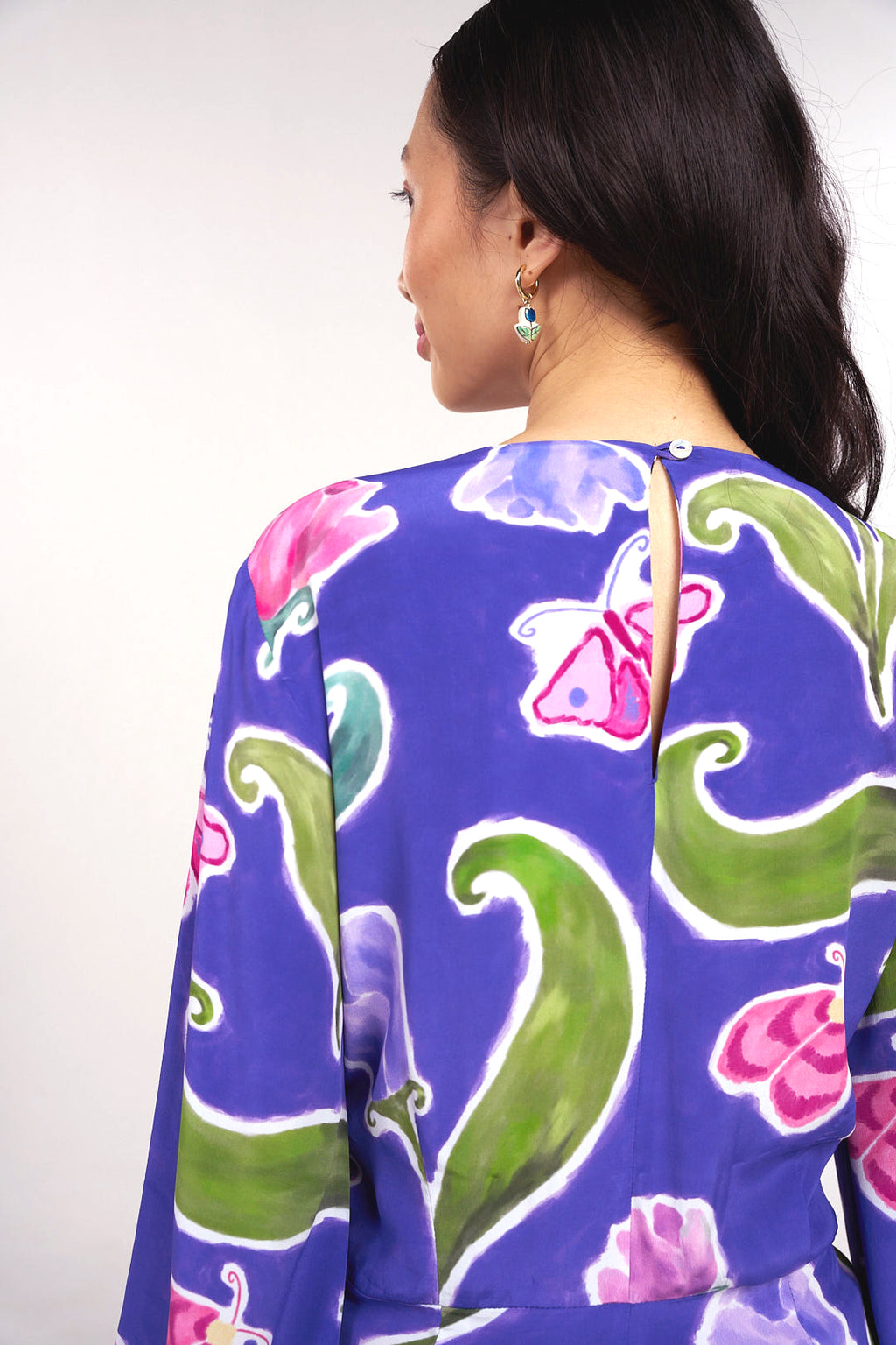 Midnight Tulip Maxi Dress