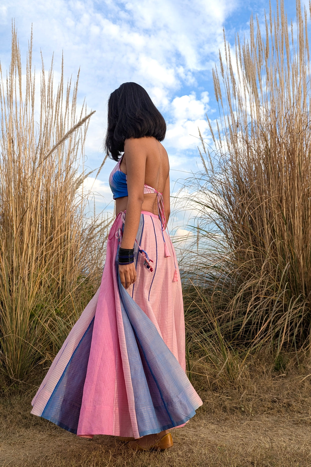 Whispering Wings Lehenga Skirt
