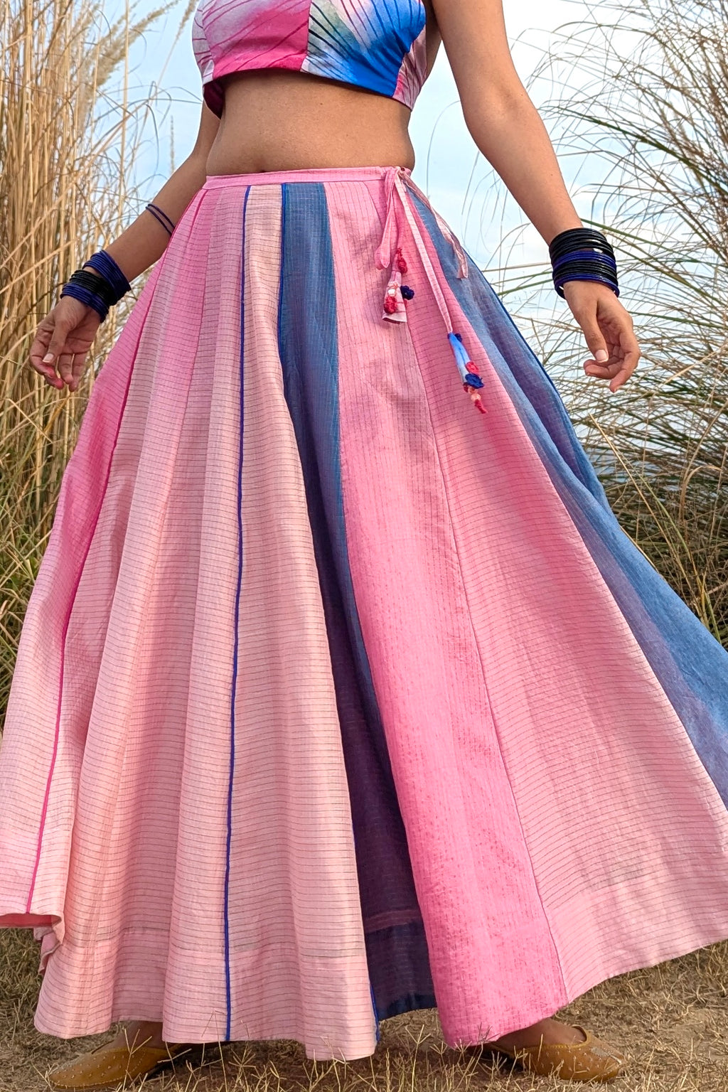 Whispering Wings Lehenga Skirt
