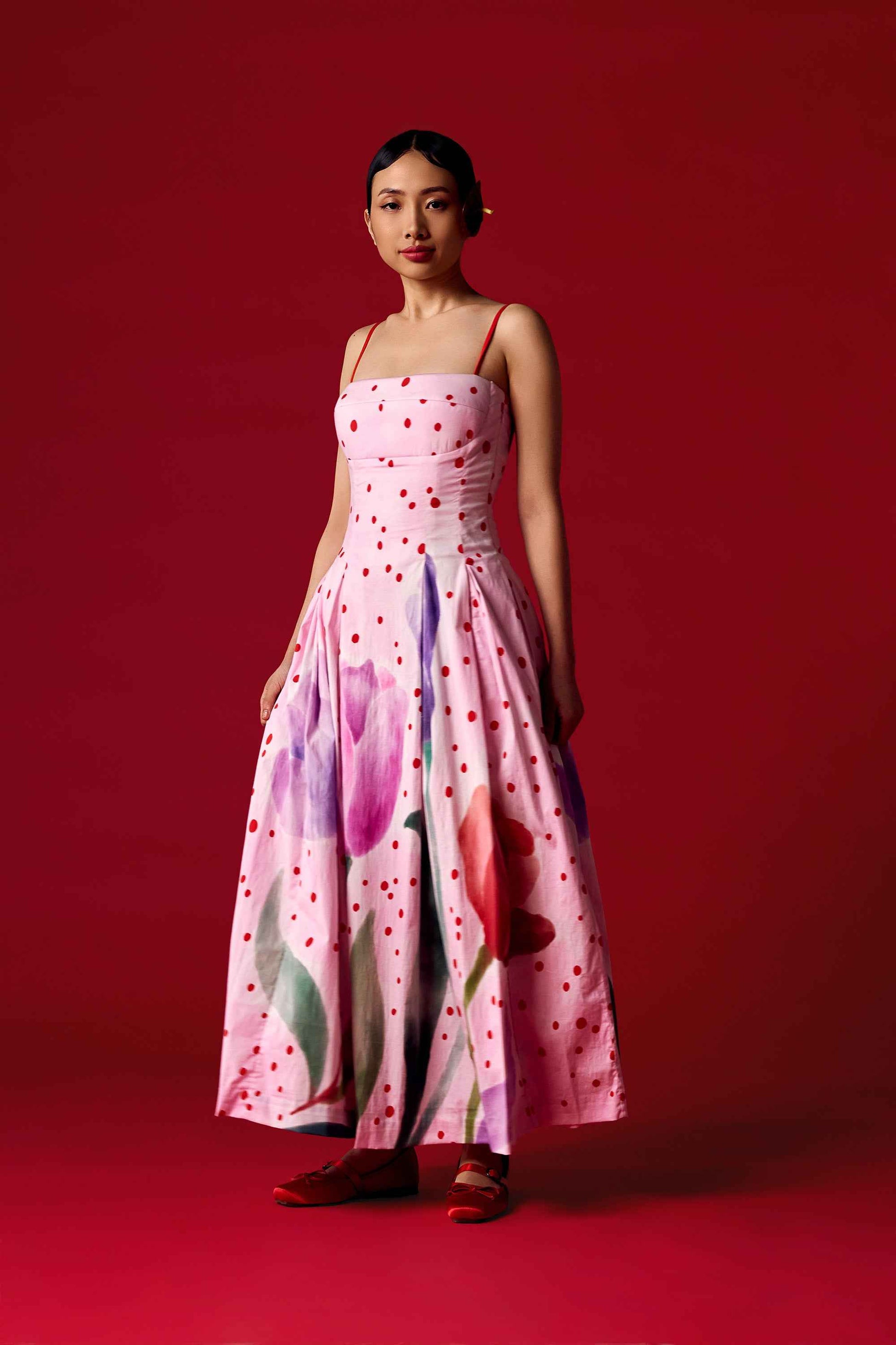 maxi dress studio STRAPLESS KNOTTED BODYCON MAXI DRESS | CULT MIA