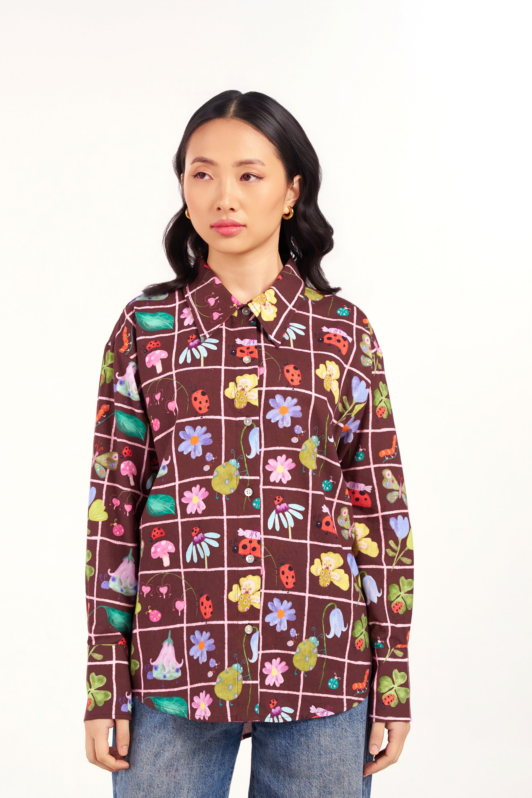 Don’t Bug Me Cotton Shirt