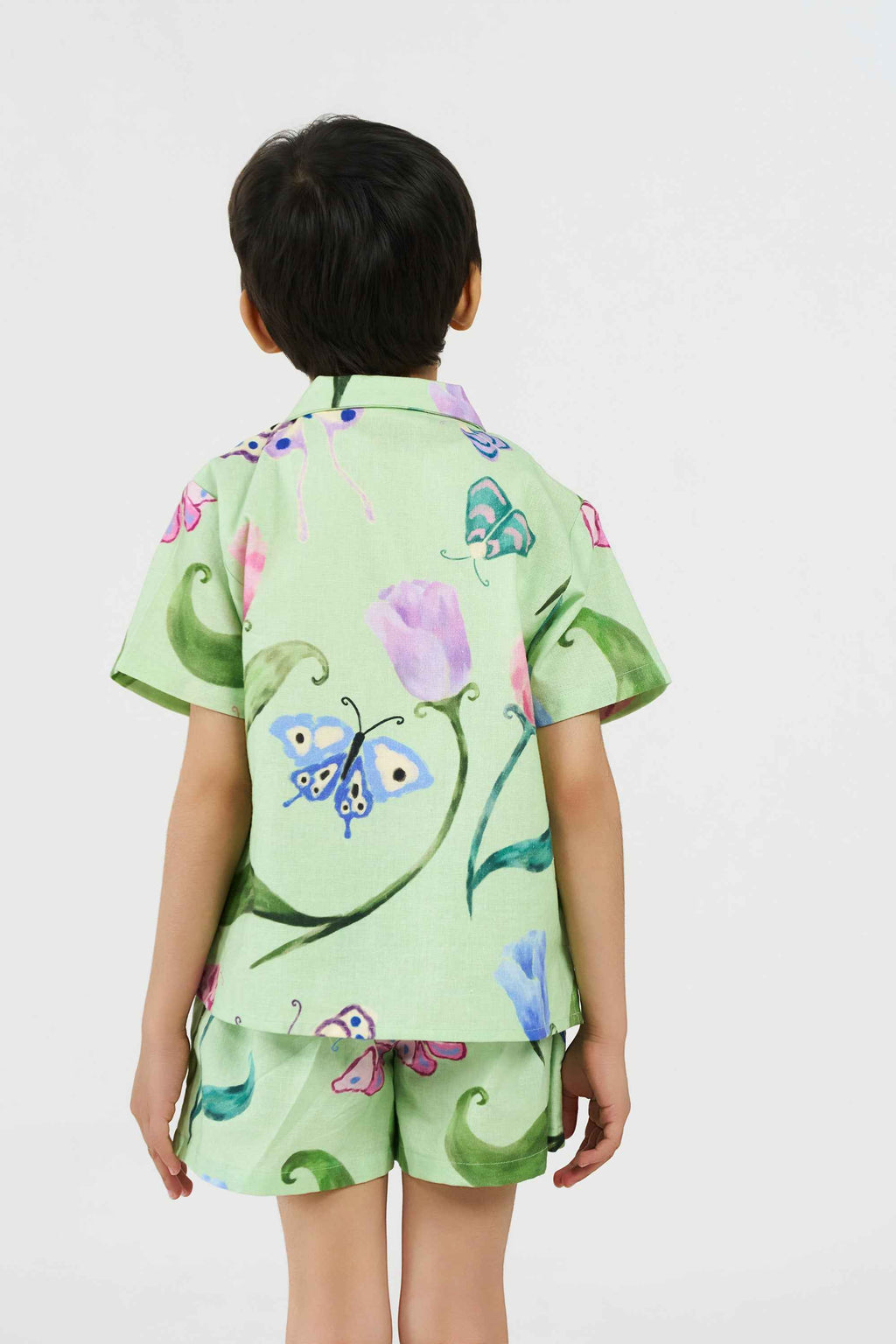 Gardenia Baby Boy Linen Co-ord Set