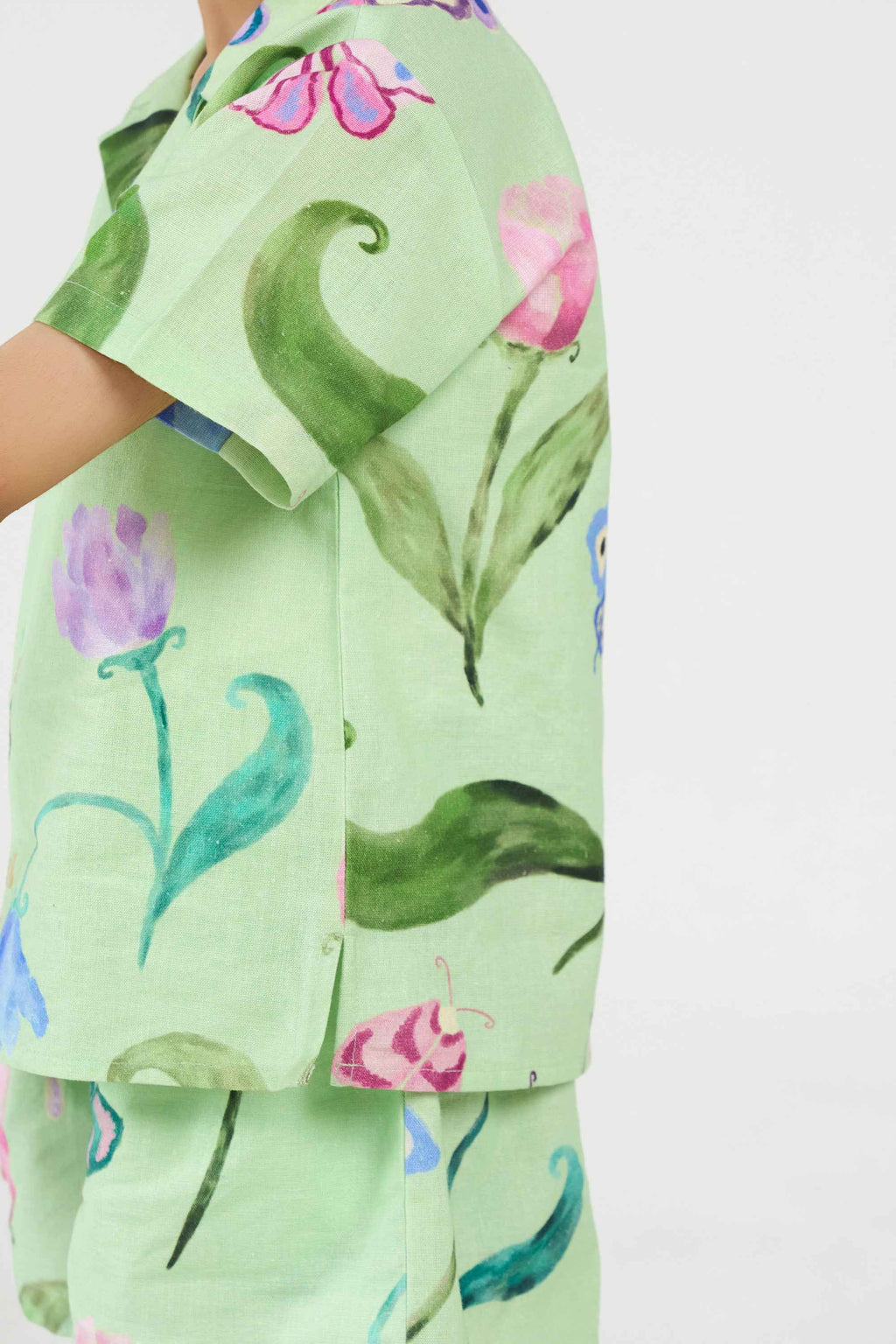 Gardenia Baby Boy Linen Co-ord Set